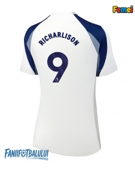 Tottenham Hotspur Richarlison #9 Tricou Fotbal Replică 2025-26 Femei Acasa
